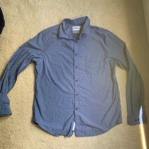 Blue dress shirt